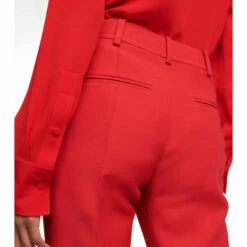 Valentino VLogo Chain Wool And Silk Pants -Deals Valentino Store unnamed file 524