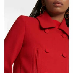 Valentino Wool Crêpe VLogo Pea Coat -Deals Valentino Store unnamed file 527