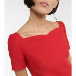 Valentino Wool And Silk Crêpe Couture Minidress -Deals Valentino Store unnamed file 542