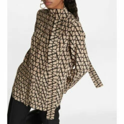 Valentino VLogo Silk Blouse -Deals Valentino Store unnamed file 555