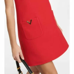 Valentino Wool And Silk Crêpe Minidress 9 Valentino Wool And Silk Crêpe Minidress -Deals Valentino Store unnamed file 563