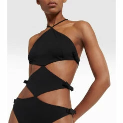 Valentino Bow-embellished Halterneck Swimsuit -Deals Valentino Store unnamed file 579