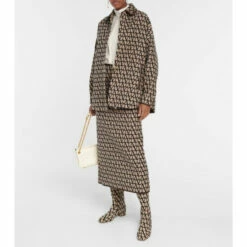 Valentino Toile Iconographe Midi Skirt