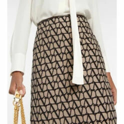 Valentino Toile Iconographe Midi Skirt -Deals Valentino Store unnamed file 586