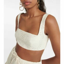 Valentino Embroidered Cotton-blend Bralette 7 Valentino Embroidered Cotton-blend Bralette -Deals Valentino Store unnamed file 59