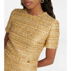 Valentino Metallic Tweed Minidress -Deals Valentino Store unnamed file 598