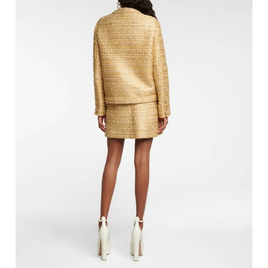 Valentino Sequined Metallic Tweed Jacket 4 Valentino Sequined Metallic Tweed Jacket - Image 2