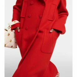 Valentino Wool-blend Double-breasted Coat 10 Valentino Wool-blend Double-breasted Coat -Deals Valentino Store unnamed file 608