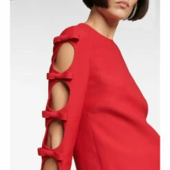 Valentino Bow-trimmed Wool And Silk Sweater -Deals Valentino Store unnamed file 624