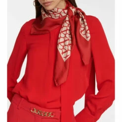 Valentino Toile Iconographe Silk Twill Scarf