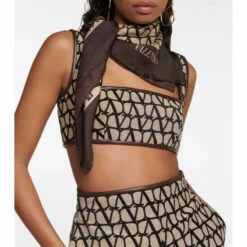 Valentino Toile Iconographe Silk Twill Scarf