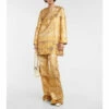Valentino Golden Wings Wide-leg Brocade Pants -Deals Valentino Store unnamed file 673
