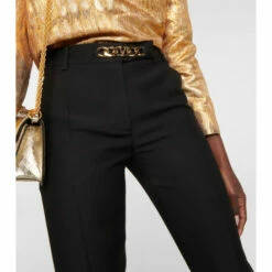 Valentino VLogo Chain Wool And Silk Pants -Deals Valentino Store unnamed file 702