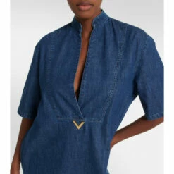 Valentino VGOLD Denim Kaftan -Deals Valentino Store unnamed file 708