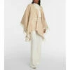 Valentino Logo Jacquard Wool-blend Poncho -Deals Valentino Store unnamed file 71