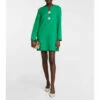 Valentino Wool And Silk Embellished Minidress -Deals Valentino Store unnamed file 758