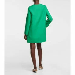 Valentino Wool And Silk Embellished Minidress -Deals Valentino Store unnamed file 759