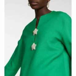 Valentino Wool And Silk Embellished Minidress -Deals Valentino Store unnamed file 760