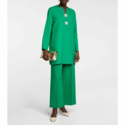 Valentino Wool And Silk Embellished Minidress -Deals Valentino Store unnamed file 761