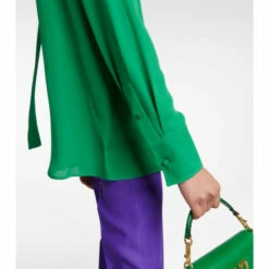 Valentino Tie-neck Silk Blouse -Deals Valentino Store unnamed file 775