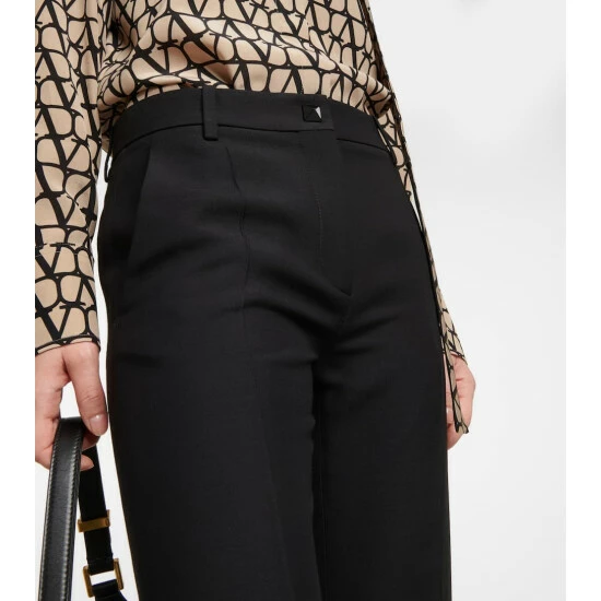Valentino High-rise Wool And Silk Pants 5 Valentino High-rise Wool And Silk Pants - Image 3