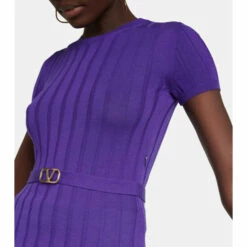 Valentino Belted Ribbed-knit Wool Top -Deals Valentino Store unnamed file 790