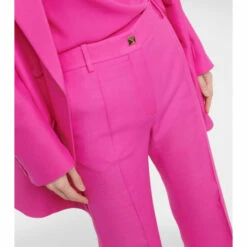 Valentino Crêpe Couture Flared Pants -Deals Valentino Store unnamed file 819