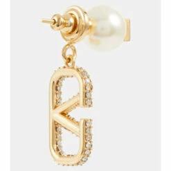Valentino VLogo Embellished Earrings -Deals Valentino Store unnamed file 836