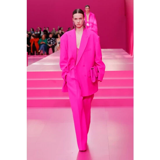 Valentino Straight Wool And Silk Crêpe Pants 7 Valentino Straight Wool And Silk Crêpe Pants - Image 5