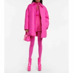 Valentino Crêpe Couture Down Coat