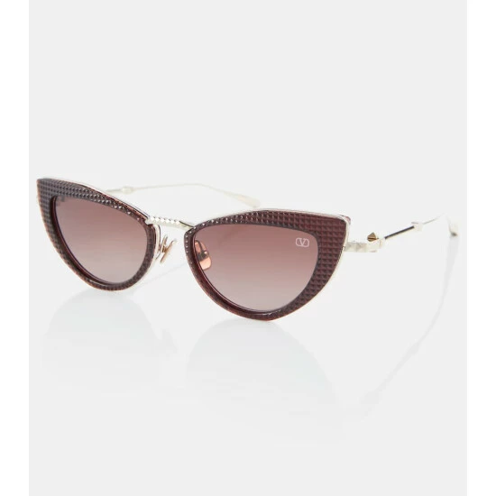 Valentino Stud Embellished Cat-eye Sunglasses 4 Valentino Stud Embellished Cat-eye Sunglasses - Image 2