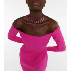 Valentino Off-shoulder Crêpe Minidress -Deals Valentino Store unnamed file 877