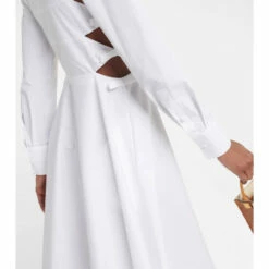 Valentino Bow-embellished Cotton Shirt Dress -Deals Valentino Store unnamed file 89