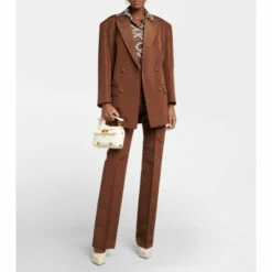 Valentino Double-breasted Silk Blazer
