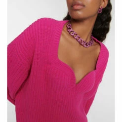 Valentino Virgin Wool Ribbed Sweater -Deals Valentino Store unnamed file 917