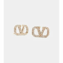Valentino VLOGO Embellished Earrings -Deals Valentino Store unnamed file 924