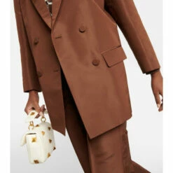 Valentino Double-breasted Silk Blazer -Deals Valentino Store unnamed file 93