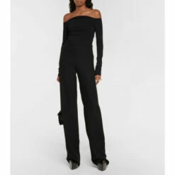 Valentino Off-shoulder Jersey Top