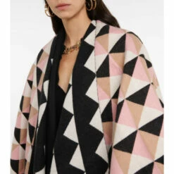 Valentino Jacquard Cashmere And Wool Shawl -Deals Valentino Store unnamed file 995