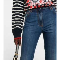 Valentino VGOLD High-rise Wide-leg Jeans -Deals Valentino Store unnamed file 999